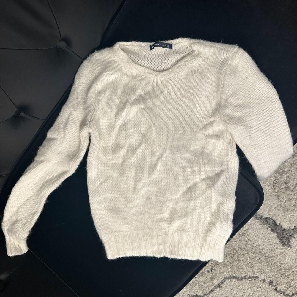 BRANDY KNIT CREWNECK -- WORN ONCE